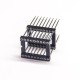 10pcs Dual Row Female Header Stright 2.54mm Picth IC Socket Dual Plastic