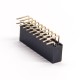 10pcs Right Angle Dual Row Female Header 20 Way Through Hole for PCB Mount