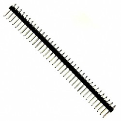 1.27mm 1×40 Pin Straight Male Header Berg Strip