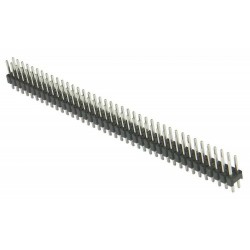 1.27mm 2×40 Pin Straight Male Header Berg Strip