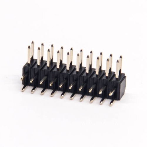 10pcs 2.0mm Pin Header Right Angle 20 Pin Double Row Through Hole for PCB Mount