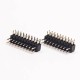 10pcs 2.0mm Pin Header Right Angle 20 Pin Double Row Through Hole for PCB Mount