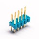 10pcs Header 9 Pin Dual Row Green Plastic Through Hole