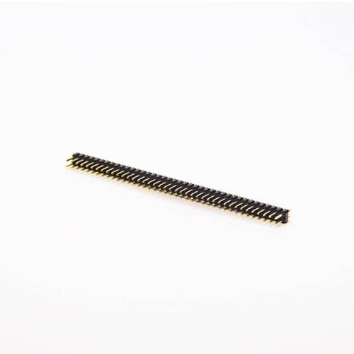 2.54 mm Male Pin Header Connectors Single Row 80 Pin 180 Degree