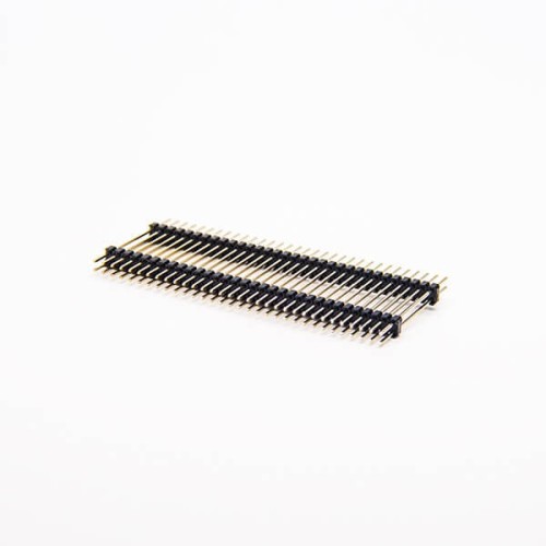 2.54mm Pin Header Dual Row 180 Degree 2.54mm 80 Pin DIP