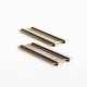 2.54mm Pin Header Dual Row 180 Degree 2.54mm 80 Pin DIP