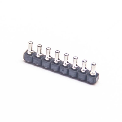 3pcs 8 Pin Female Header Round Holes Sochet Single Row Connector