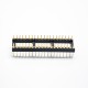 40 Pin Male Header IC Circular Holes 2.54 Gap Dual Row SMT