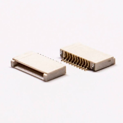 FPC 0.5PH 10 Pin Front Flip and Bottom Contact Style for PCB 1.5H