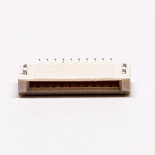 FPC 0.5PH 10 Pin Front Flip and Bottom Contact Style for PCB 1.5H