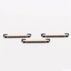 FPC Connector 0.5MM Pitch 10 Pin Bottom Contact Style Front Flip Socket 1.8H