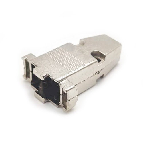 15 Pin High Density and 9-Pin D-Sub Connector Hood Metal