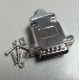 D SUB 15 Shell 15Pin Zinc Alloy Silver VGA15