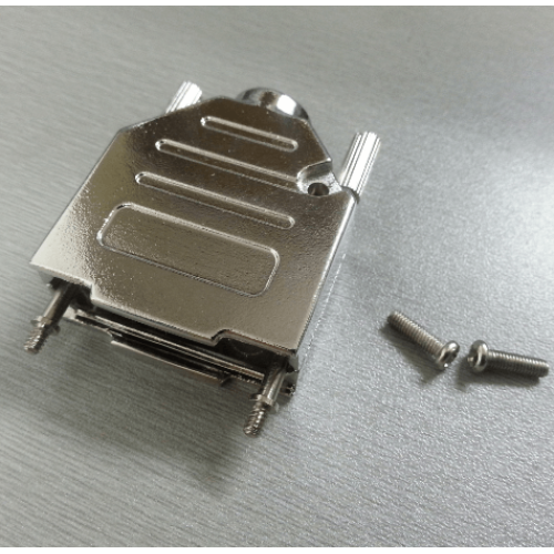 D SUB 15 Shell Solder 15Pin Zinc Alloy Silver