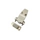 D SUB 9 Shell 9pin Zinc Alloy Silver