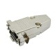 D SUB 9 Shell COM VGA serial port 9pin Zinc Alloy Silver