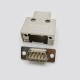 D SUB 9 Shell RS232 serial port 9pin Zinc Alloy Silver