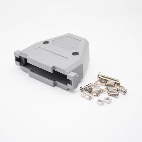 DB Hood Gray Plastic Housing For D-sub 37Pin Dust Cover