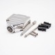 DB15 Shell Zinc Alloy Metal Housing For D-sub 15Pin