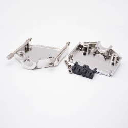 DB25 Shell Zinc Alloy Metal Housing For D-sub 25Pin