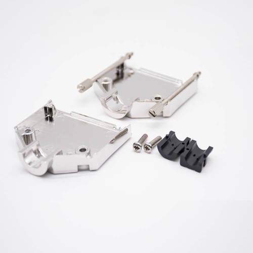 DB25 Shell Zinc Alloy Metal Housing For D-sub 25Pin