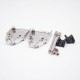 Full Metal Jacket Shell Zinc Alloy Housing For D-sub 9Pin