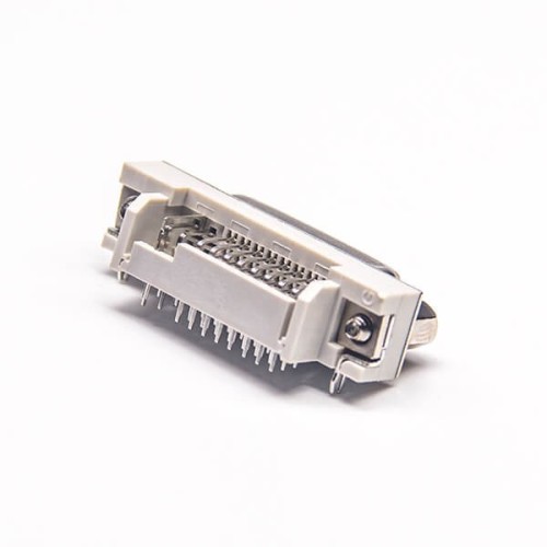 2pcs D-SUB 15 Pin Female VGA Right Angle Though Hole Connector