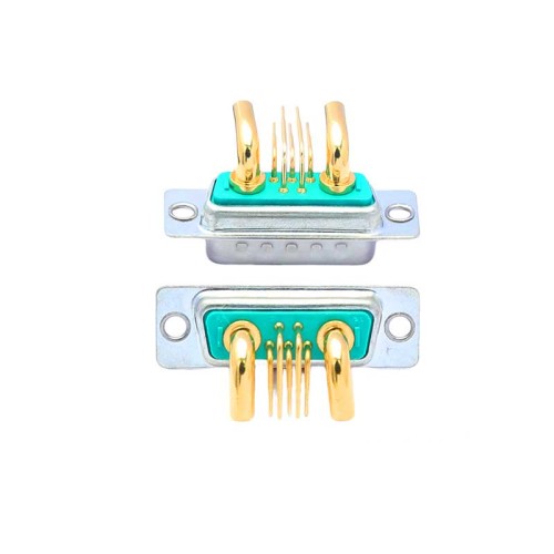 7W2 DB High Current Male Right Angled D-SUB Through Hole Machine pin 10A 20A 30A 40A