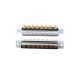 8W8 D-sub Female Straight Through Hole Machine pin Single Hole10A 20A 30A 40A