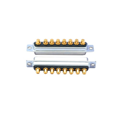 8W8 D-sub Female Straight Through Hole Machine pin Single Hole10A 20A 30A 40A