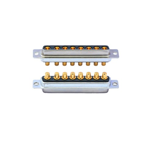 8W8 D-sub Female Straight Through Hole Machine pin Single Hole10A 20A 30A 40A