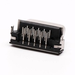 D-sub 15 Pin Connector Right Angled Female Pcb Mount