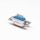 D-sub 15-pin Female 3 Row Connector HD15 Female Chassis Mount