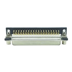 D SUB 37Pin Connector Right Angled Male Female Through Hole 37pin 2 Rows Bur