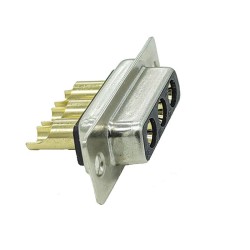 D SUB 3pin Connector Straight Male Female Solder 3Zinc Alloy High Current 3W3 VGA 3V3 10A