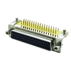 D SUB 50Pin Connector Right Angled Male Female Through Hole 50pin 3 Rows