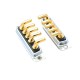 D-SUB 5W5 High Current Male Right Angled Through Hole 10A 20A 30A 40A Gold Plated Solid Pin Single Hole