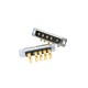 D-SUB 5W5 High Current Male Right Angled Through Hole 10A 20A 30A 40A Gold Plated Solid Pin Single Hole