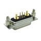 D SUB 7Pin Connector Straight Male Female Through Hole 7pin 7W2 2 Rows High Current