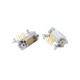 D-SUB 9Pin Male Right Angled Through Hole Gold Plated Machine pin with Bracket