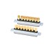 DB 8W8 Female Straight Solder Gold Plated Machine pin