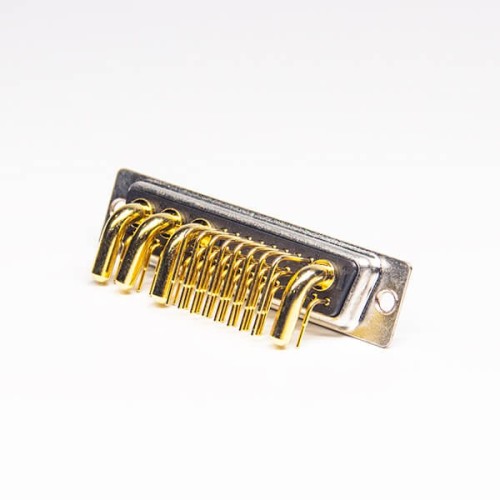 DB High Current 36W4 Female Right Angled Machined Pin Through Hole for PCB Mount