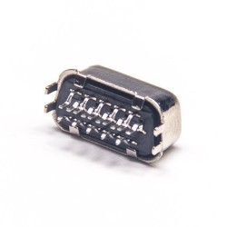 Mini VGA 15PIN Female Right Angle Connector