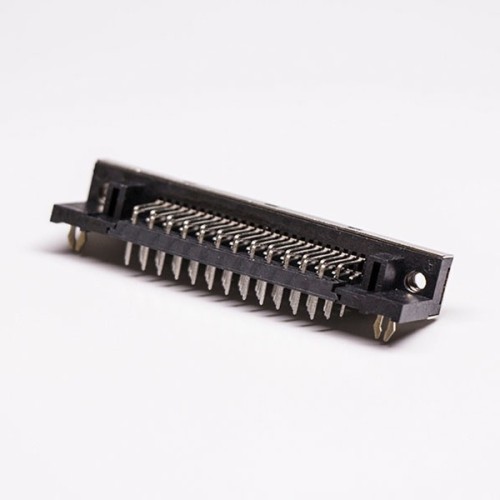 50 Pin SCSI Right Angle Female Harpoon Through Hole for PCB Mount