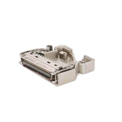 IDC HPCN 50 Pin Male Straight Connector Latch Lock With Metal Shell