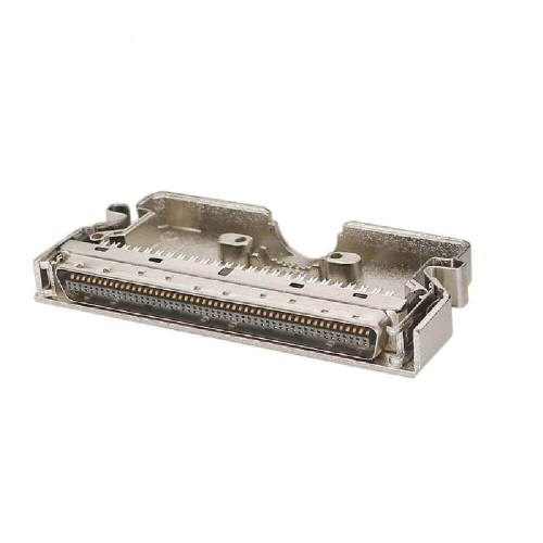 IDC SCSI-2 100 Pin Male Straight Connector Latch Lock With Metal Shell