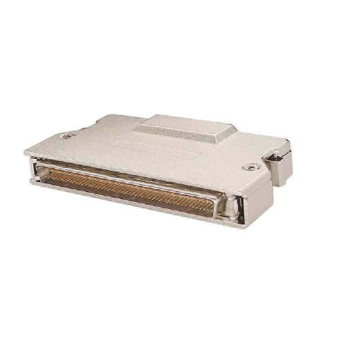 IDC SCSI-2 100 Pin Male Straight Connector Latch Lock With Metal Shell