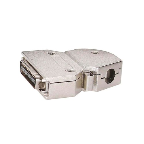 IDC SCSI HPCN 36 Pin Male Connector Straight Latch Lock 45° With Metal Shell