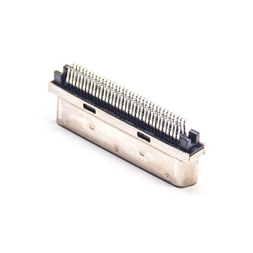 SCSI Connector 68 PIN VHDCI Male Straight Edge Mount PCB Mount