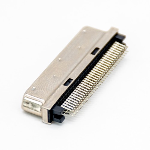 SCSI Connector 68 PIN VHDCI Male Straight Edge Mount PCB Mount